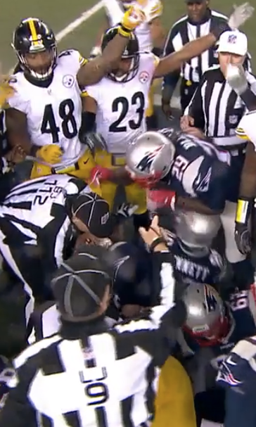 Tom Brady's controversial non-fumble altered the course of the AFC Championship